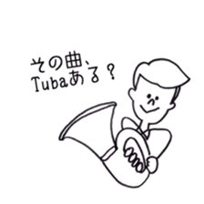 orchestra member's sticker sticker #4825675