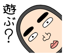 Middle-aged man with wearing tights 3 sticker #4826264