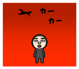 Middle-aged man with wearing tights 3 sticker #4826301