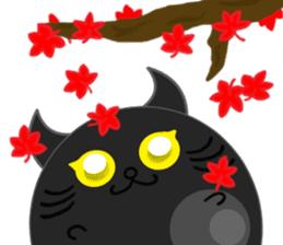 Round of Cat 2 ~Japan's four seasons~ sticker #4826388