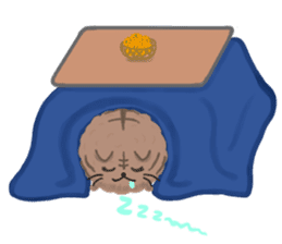 Round of Cat 2 ~Japan's four seasons~ sticker #4826391