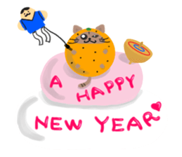 Round of Cat 2 ~Japan's four seasons~ sticker #4826392