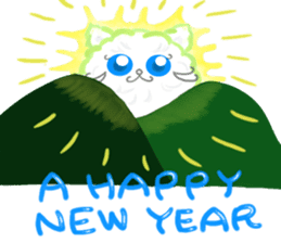 Round of Cat 2 ~Japan's four seasons~ sticker #4826393