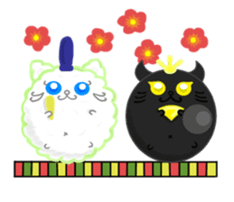 Round of Cat 2 ~Japan's four seasons~ sticker #4826398
