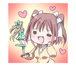 The sticker idle at Akihabara sticker #4826565