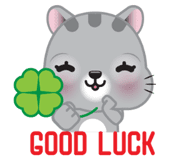 Mimi cat special greetings sticker #4826625