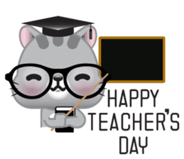 Mimi cat special greetings sticker #4826648