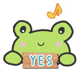 frog-planet sticker #4827051