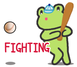 frog-planet sticker #4827055