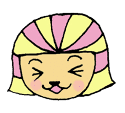 Cute Sphinx sticker #4827224