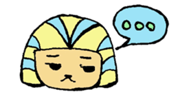 Cute Sphinx sticker #4827227