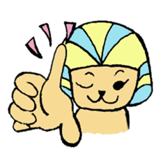 Cute Sphinx sticker #4827235