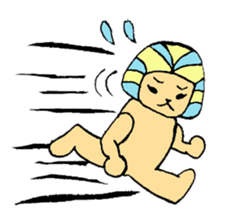 Cute Sphinx sticker #4827248