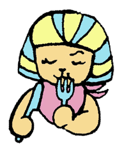 Cute Sphinx sticker #4827254