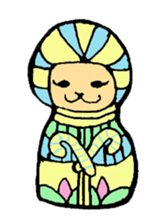 Cute Sphinx sticker #4827262