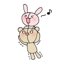 usakuma life sticker #4827434