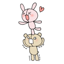 usakuma life sticker #4827435