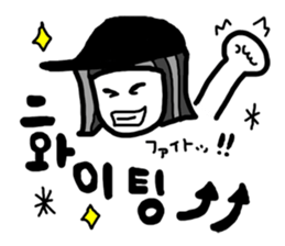 Let's study!!!!Korean Sticker sticker #4828359