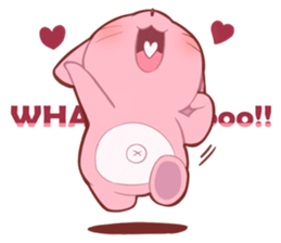 Sticker for conversations of rabbit sticker #4828431