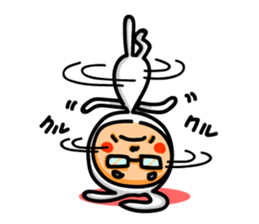 Uncle of rabbit !! sticker #4828827