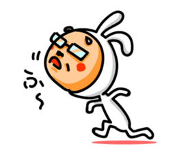 Uncle of rabbit !! sticker #4828830