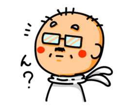 Uncle of rabbit !! sticker #4828849