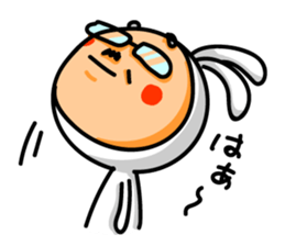 Uncle of rabbit !! sticker #4828855