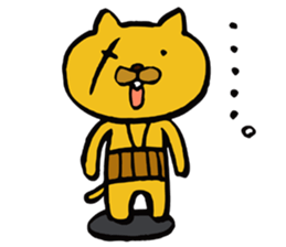 Mr. HARAMAKI cat sticker #4829100