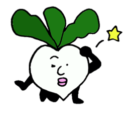 Friends of Vegetables and Fruit sticker #4829276