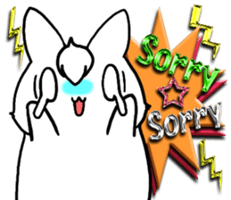 Bangs rabbit9 Reaction sticker #4829543