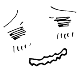 Manga Faces sticker #4829876