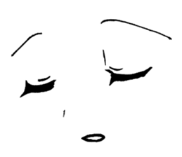 Manga Faces sticker #4829878