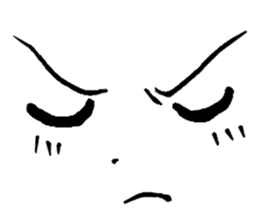 Manga Faces sticker #4829884