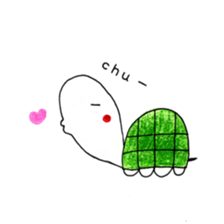 Free&Happy  Turtle.(English) sticker #4830736