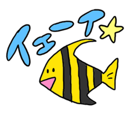 Friends in the sea sticker #4831242