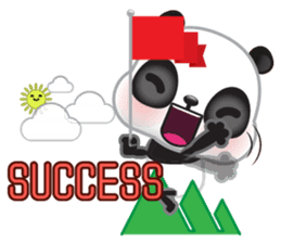 Rere panda special greetings sticker #4831946