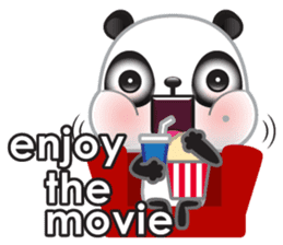 Rere panda special greetings sticker #4831952