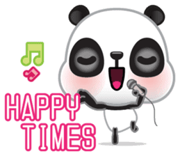 Rere panda special greetings sticker #4831955