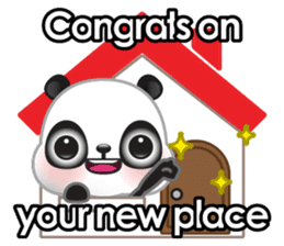 Rere panda special greetings sticker #4831957