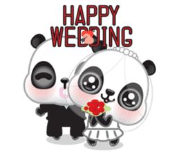 Rere panda special greetings sticker #4831962