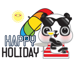 Rere panda special greetings sticker #4831963