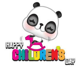 Rere panda special greetings sticker #4831968