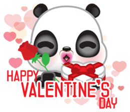 Rere panda special greetings sticker #4831975