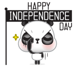 Rere panda special greetings sticker #4831982