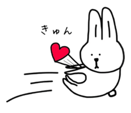 Happy rabbit. sticker #4832953