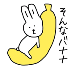 Happy rabbit. sticker #4832971