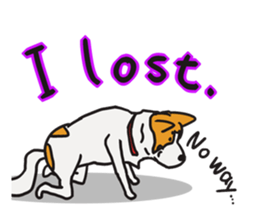 Capricious Leo in English sticker #4833220