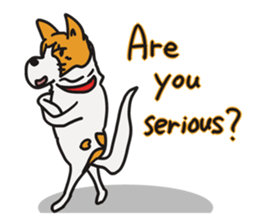 Capricious Leo in English sticker #4833223