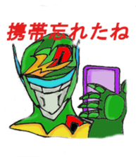 bluebullet danriser sticker #4833320