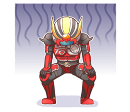 Iron Hero Ganriser NEO sticker #4833951